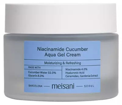 Meisani Niacinamide Cucumber Aqua Gel Cream 50 G