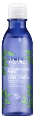 Melvita Floral Bouquet Detox Organic Waterproof Eye Makeup Remover 100 Ml