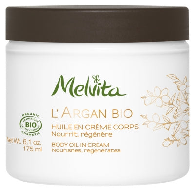 Melvita L'Argan Bio Body Oil In Cream 175Ml