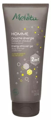 Melvita Men 2 In 1 Energy Shower Gel 200Ml