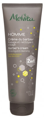 Melvita Men 2 In 1 Barber'S Cream 125Ml