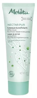 Melvita Nectar Pur Mask & Scrub 75Ml