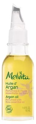 Melvita Organic Argan Oil Perfumed With Rose Essential Oil 50Ml