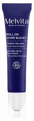 Melvita Roll-On Givré Bleuet Contour Des Yeux Bio 10 Ml