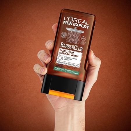 L’Oréal Paris Men Expert Barber Club Shower Gel For Men For Hair, Beard And Body