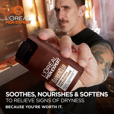 L’Oréal Paris Men Expert Barber Club Moisturising Cream For Face And Beard 