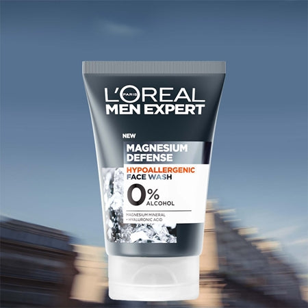 L’Oréal Paris Men Expert Magnesium Defence Facial Cleansing Gel For Men 