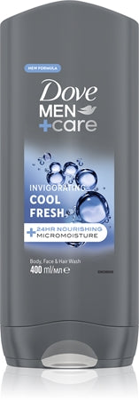 Dove Men+Care Cool Fresh Shower Gel For Body And Face 
