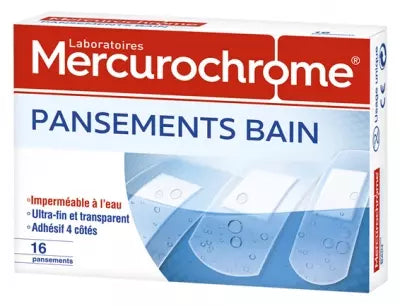 Mercurochrome 16 Bath Strips