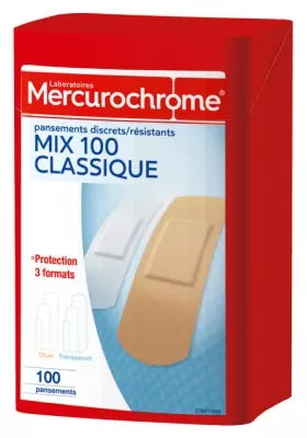 Mercurochrome Classical Multi-Size 100 Strips