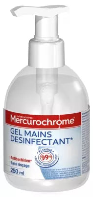 Mercurochrome Disinfectant Hands Gel 250Ml