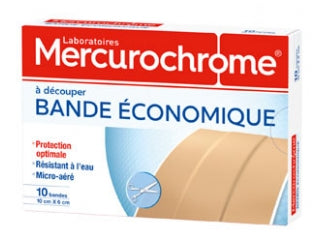 Mercurochrome Economical Strip 10 Strips