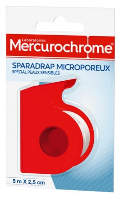 Mercurochrome Microporous Sparadrap 5M X 2,5Cm