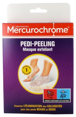 Mercurochrome Pedi-Peeling Exfoliating Mask 1 Pair