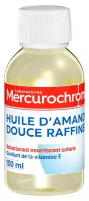 Mercurochrome Refined Sweet Almond Oil 100Ml