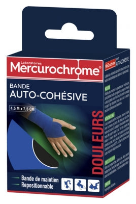 Mercurochrome Self-Adhesive Bandage 4,5M X 7,5Cm