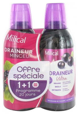 Milical Draining Ultra Slimness 2 X 500Ml