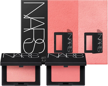 Nars Mini Blush Duo Gift Set For The Perfect Look Shade Orgasm/ Orgasm Edge