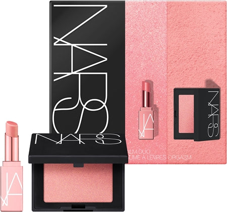 Nars Mini Blush & Lip Balm Set Limited Edition Gift Set For Lips And Cheeks Shade Orgasm