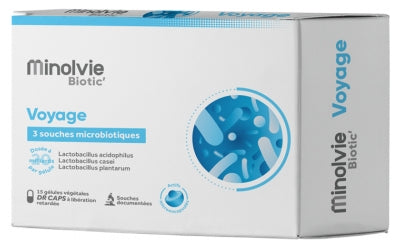 Minolvie Biotic' Voyage 15 Vegetable Capsules