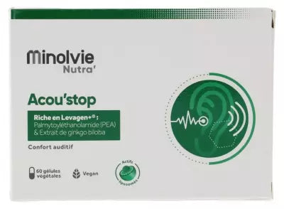 Minolvie Nutra Acou'Stop - Hearing Comfort 60 Vegetable Capsules