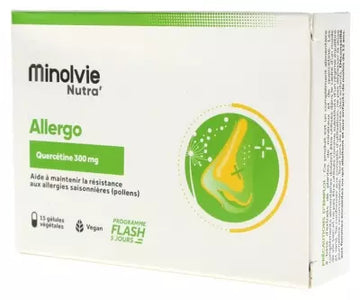 Minolvie Nutra ' Allergo 15 Vegetable Capsules