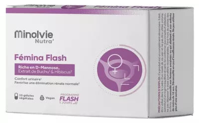 Minolvie Nutra' Fémina Flash 15 Vegetable Capsules