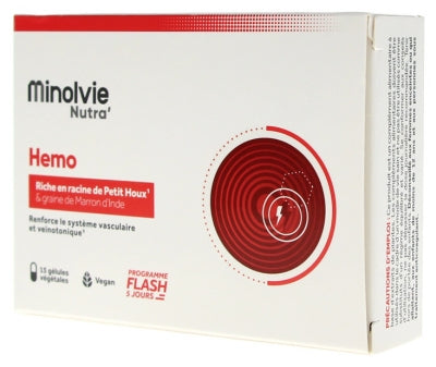 Minolvie Nutra ' Hemo 15 Vegetable Capsules