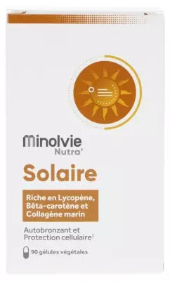 Minolvie Nutra' Sun 90 Vegetable Capsules