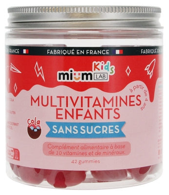 Mium Lab Multivitamins Kids Sugar Free 42 Gummies