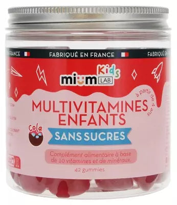 Mium Lab Multivitamins Kids Sugar Free 42 Gummies