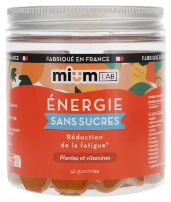 Mium Lab Sugar Free Energy 42 Gummies
