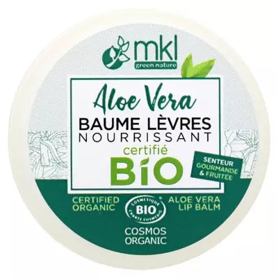 Mkl Green Nature Aloe Vera Nourishing Lips Balm Organic 10Ml