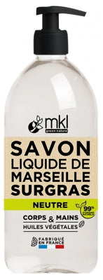 Mkl Green Nature Neutral Marseille Liquid Soap Fragrance Free 1 L