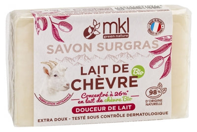 Mkl Green Nature Organic Goat Milk Surgras Soap Sweatness Of Milk 100G