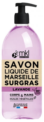 Mkl Green Nature Marseille Surgras Liquid Soap Lavender 1L