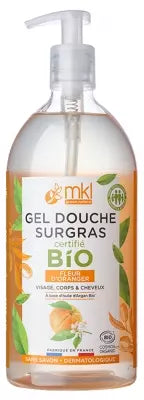 Mkl Green Nature Ultra-Rich Shower Gel Orange Blossom Organic 1L