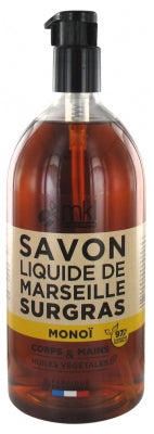 Mkl Green Nature Marseille Liquid Soap Argan Oil Monoi Oil 1 L