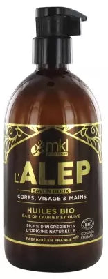 Mkl Green Nature Aleppo Organic Gentle Soap 500Ml