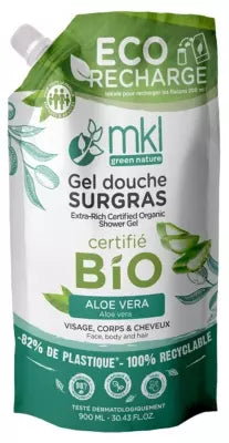 Mkl Green Nature Aloe Vera Organic Superfatted Shower Gel 900Ml