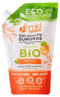 Mkl Green Nature Surgras Apricot Eco-Refill Shower Gel 900 Ml