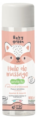 Mkl Green Nature Baby Green Organic Massage Oil 100 Ml