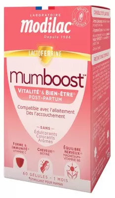 Modilac Mumboost Post-Partum Vitality And Well-Being 60 Plant Capsules