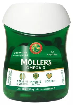 Möller'S Omega-3 Double 60 Capsules