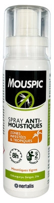 Mouspic Anti-Mosquito Spray Infested Areas & Tropics 100 Ml