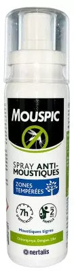 Mouspic Anti-Mosquito Spray Temperate Zones 100 Ml