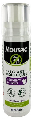 Mouspic Anti-Mosquito Spray Clothing & Fabrics 100 Ml