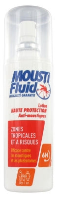 Moustifluid High Protection Lotion For Tropical Zones 100Ml