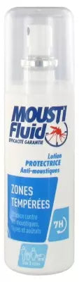 Moustifluid Protective Lotion For Tempered Zones 100Ml