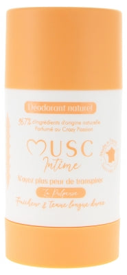 Musc Intime Crazy Passion Natural Deodorant 50 G